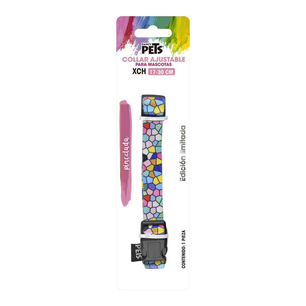 COLLAR GEO GLASS P/PERRO GALERIA FANCY PETS