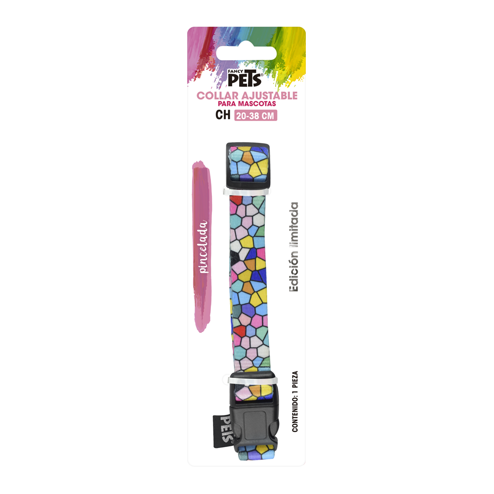 COLLAR GEO GLASS P/PERRO GALERIA FANCY PETS