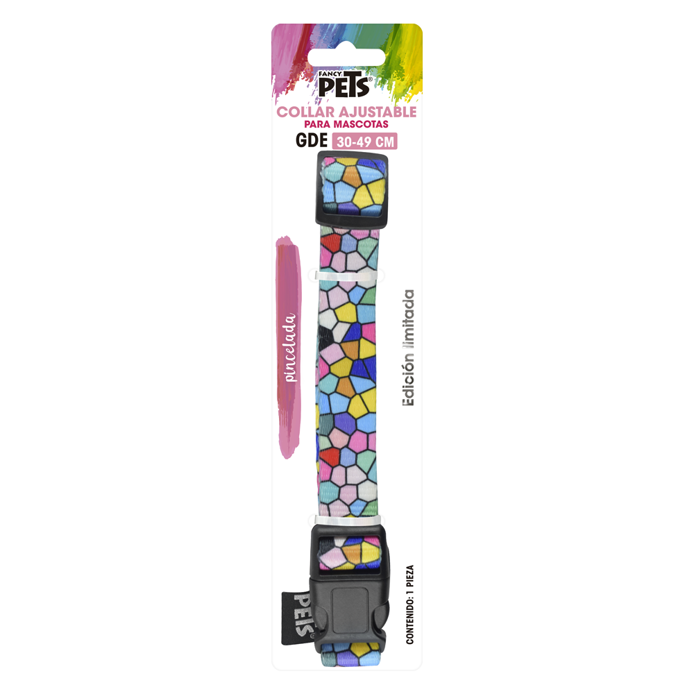 COLLAR GEO GLASS P/PERRO GALERIA FANCY PETS