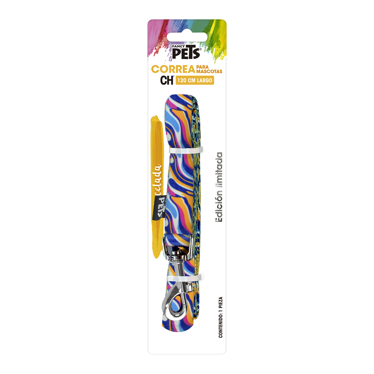 CORREA COLOR MIX P/PERRO GALERIA FANCY PETS