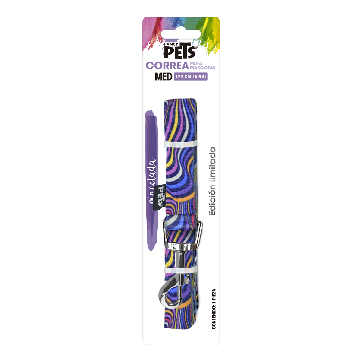 CORREA AQUA POP P/PERRO GALERIA FANCY PETS