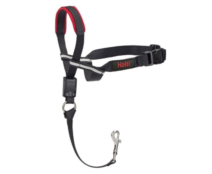 HALTI Bozal Optifit Negro/Rojo