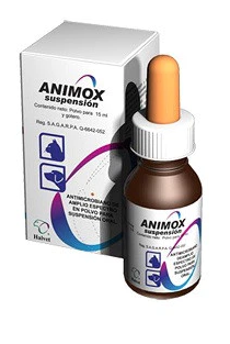 ANIMOX SUSPENSION ORAL - HALVET