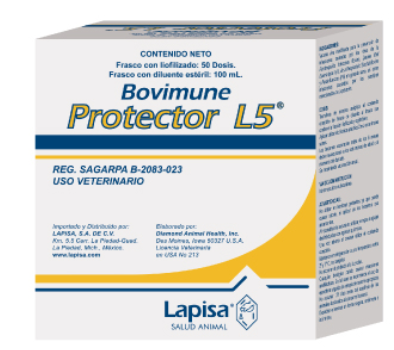 BOVIMUNE PROTECTOR L5 10 DS - LAPISA