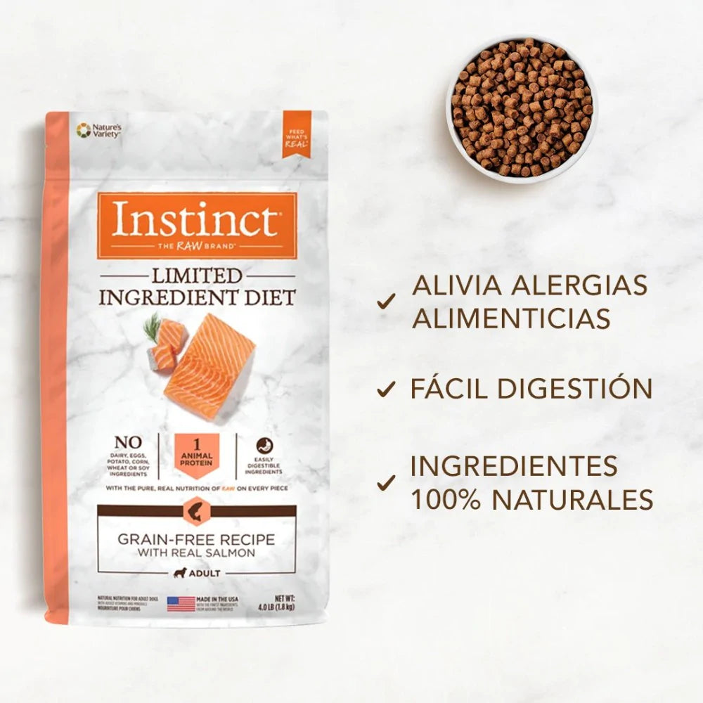 INSTINCT LID SALMON (PERROS) LIBRE DE GRANOS