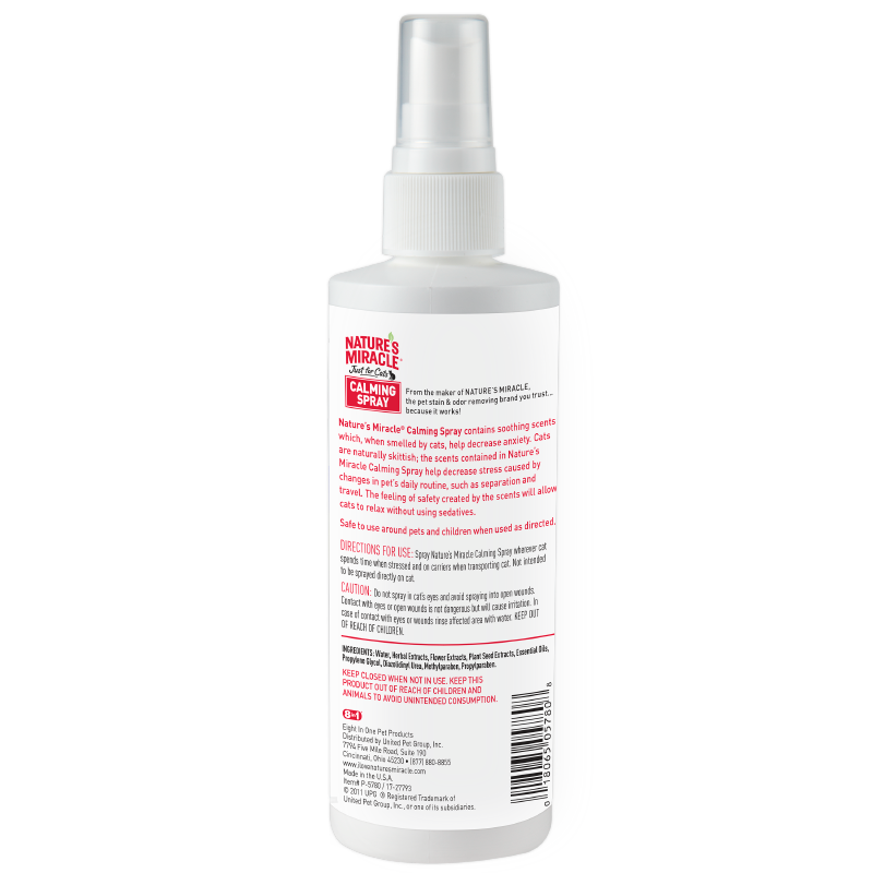 Nature's Miracle  Spray calmante para gato 236ml