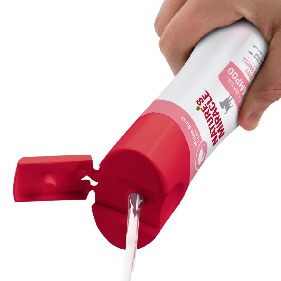 Nature's Miracle Shampoo Aroma Melón para Perro, 473 ml