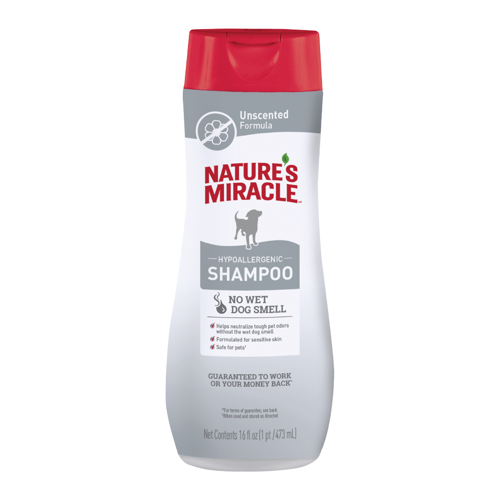 Nature's Miracle Shampoo Hipoalergénico para Perro, Pieles Sensibles 473 ml