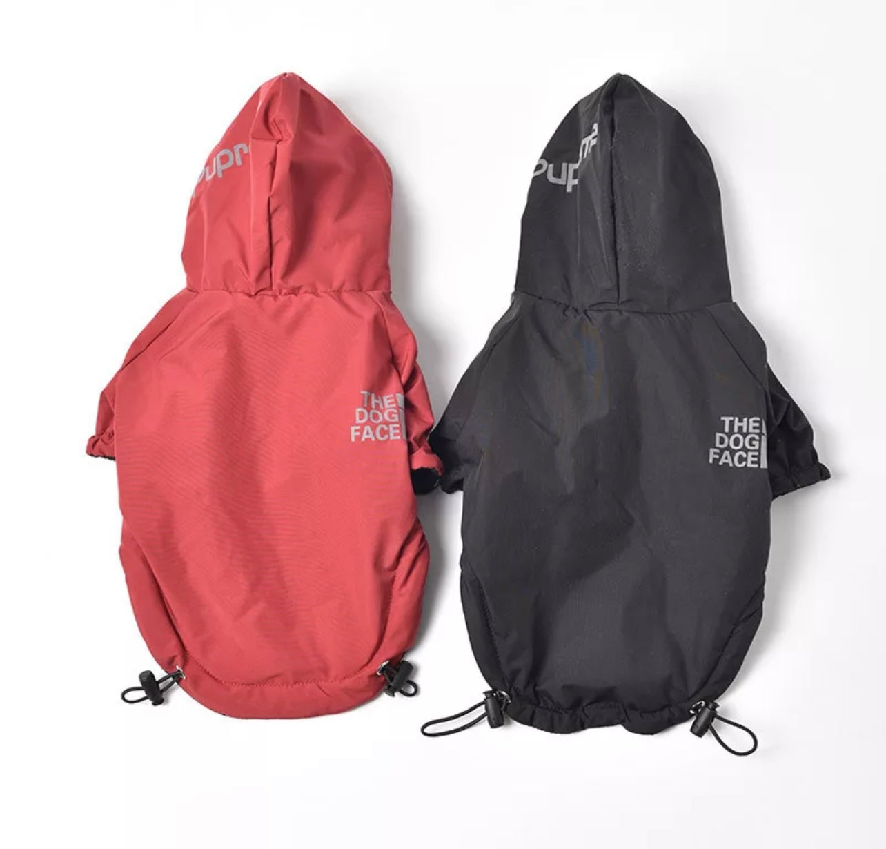 Paw Pets- Impermeable The God Dog rojo