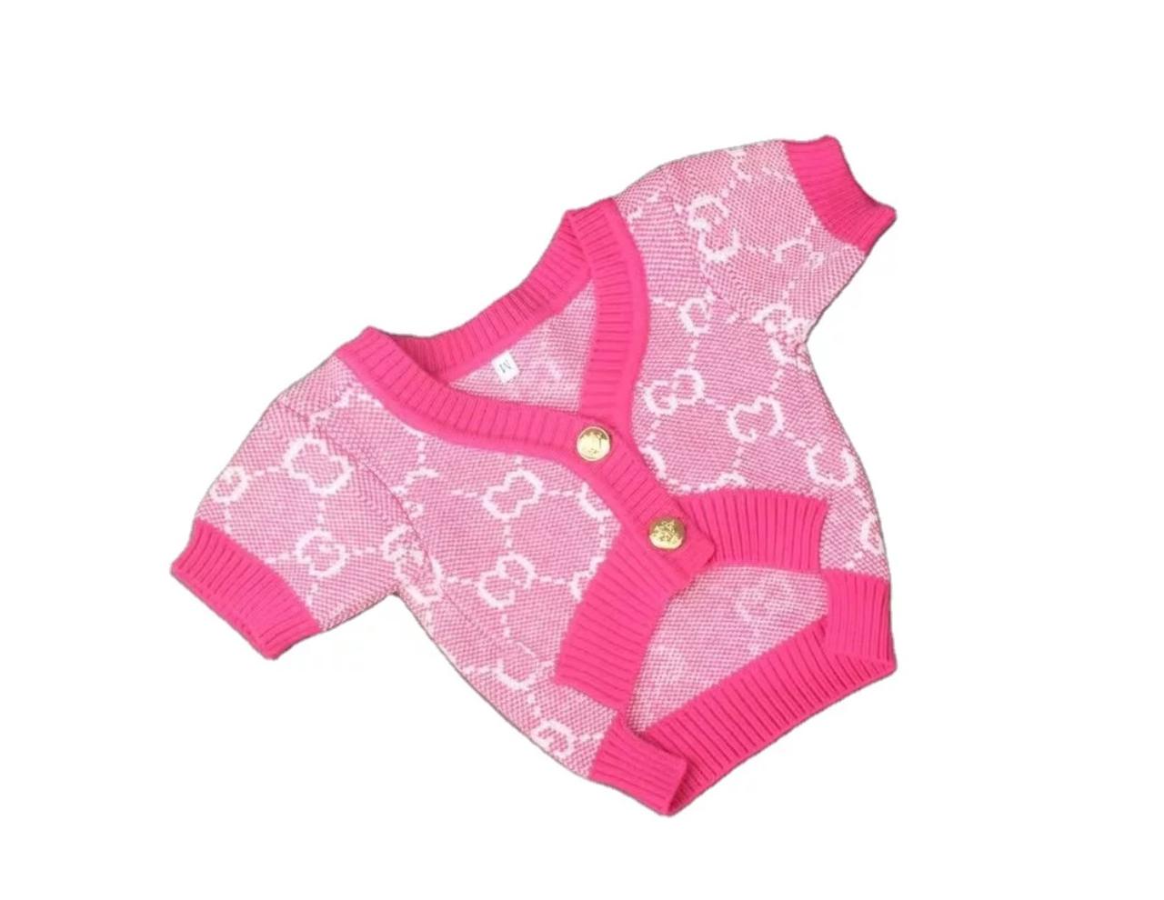 Paw Pets- Suéter Gucci Rosa