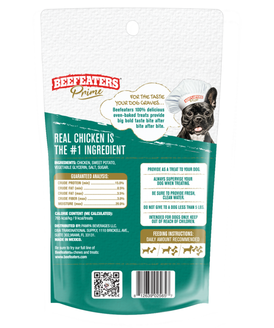 Beefeaters Premio Sweet Potato Wrapped with Chicken