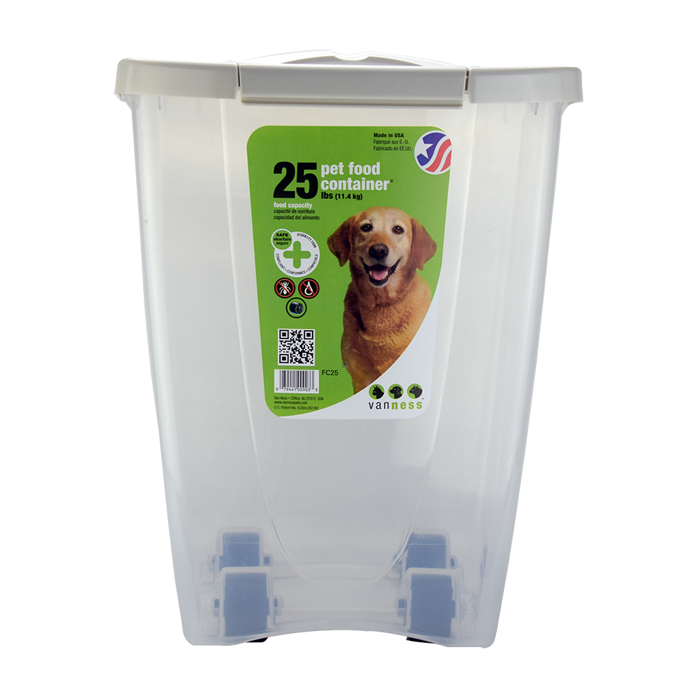 CONTENEDOR DE ALIMENTO 5 LB - 50 LB VAN NESS
