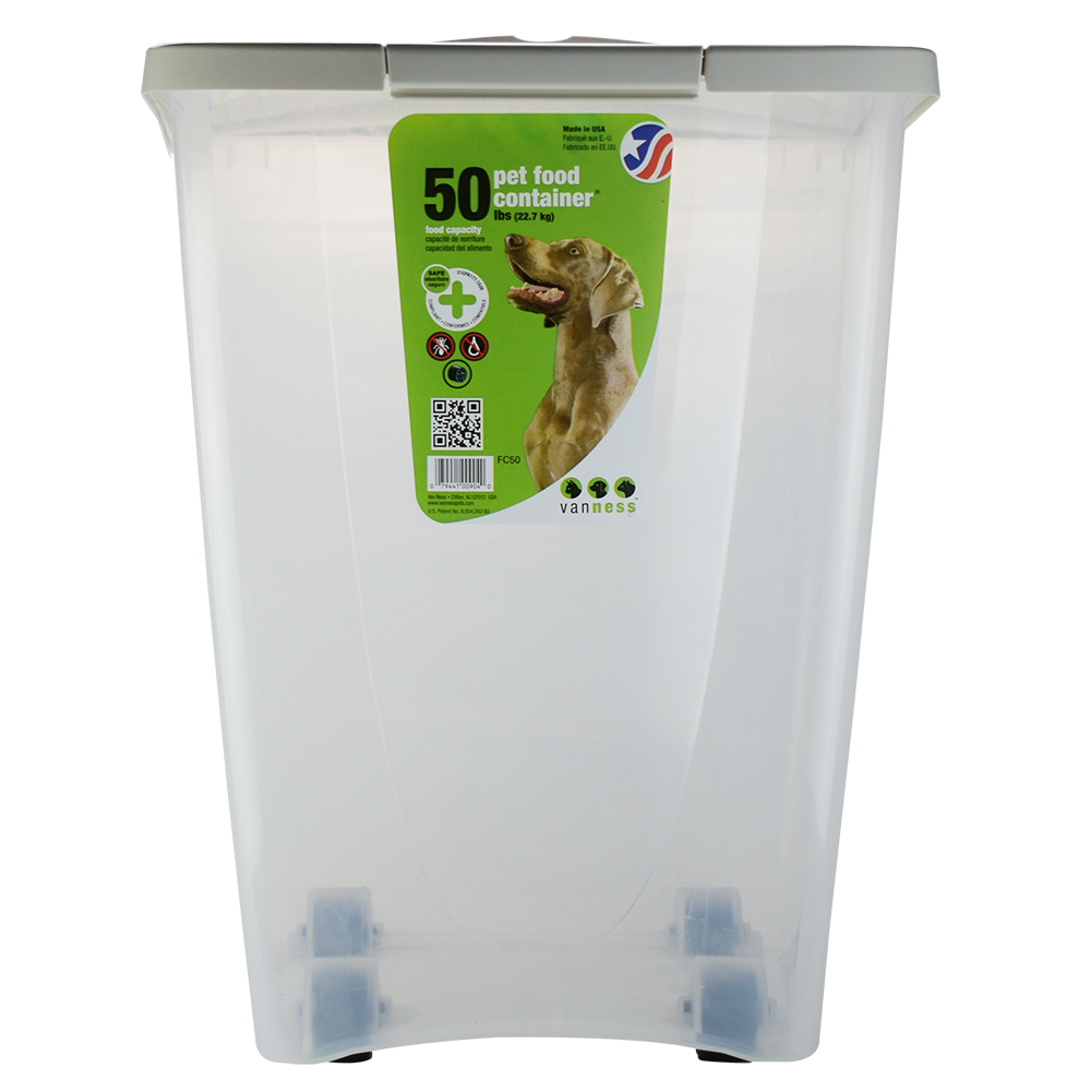 CONTENEDOR DE ALIMENTO 5 LB - 50 LB VAN NESS