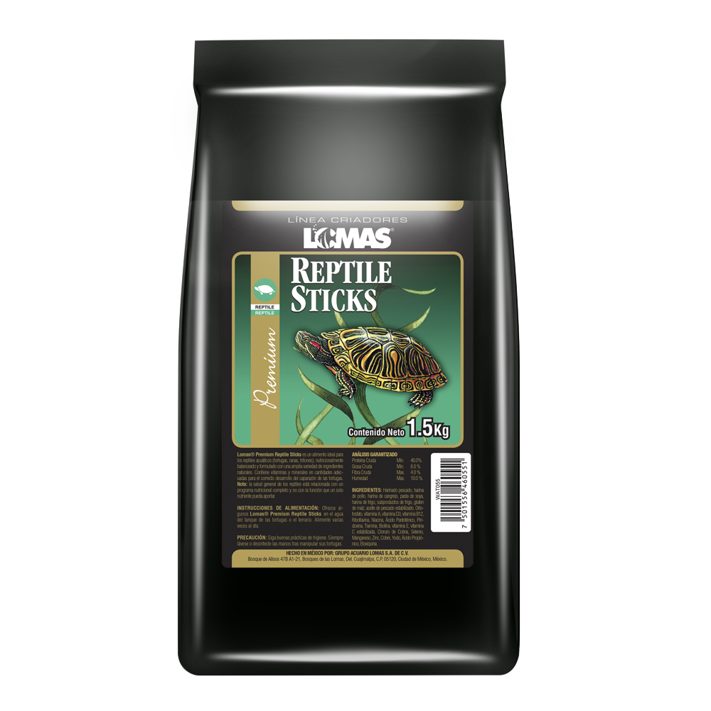 REPTIL STICKS 57 G - 1.5 KG WARDLEY