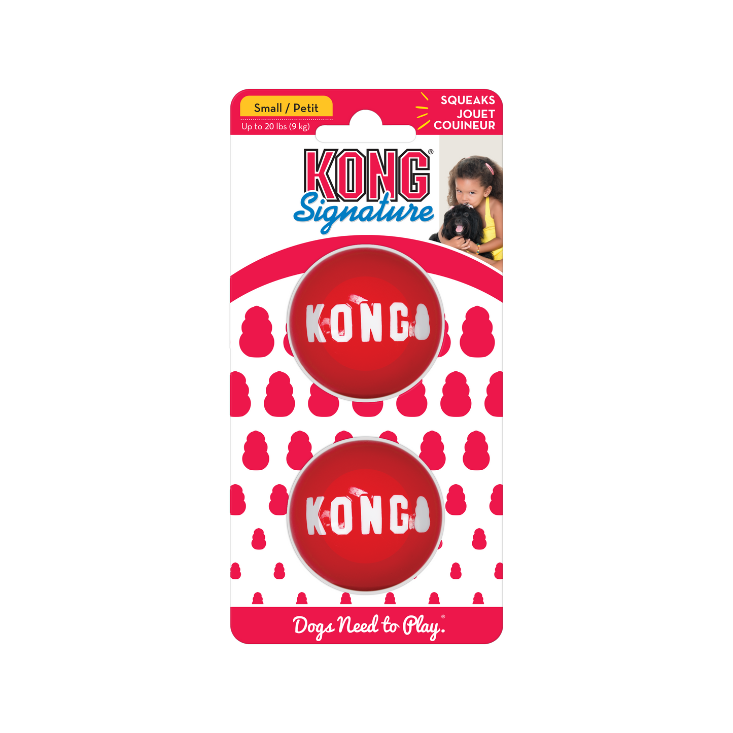 KONG Signature Balls 2-Pk