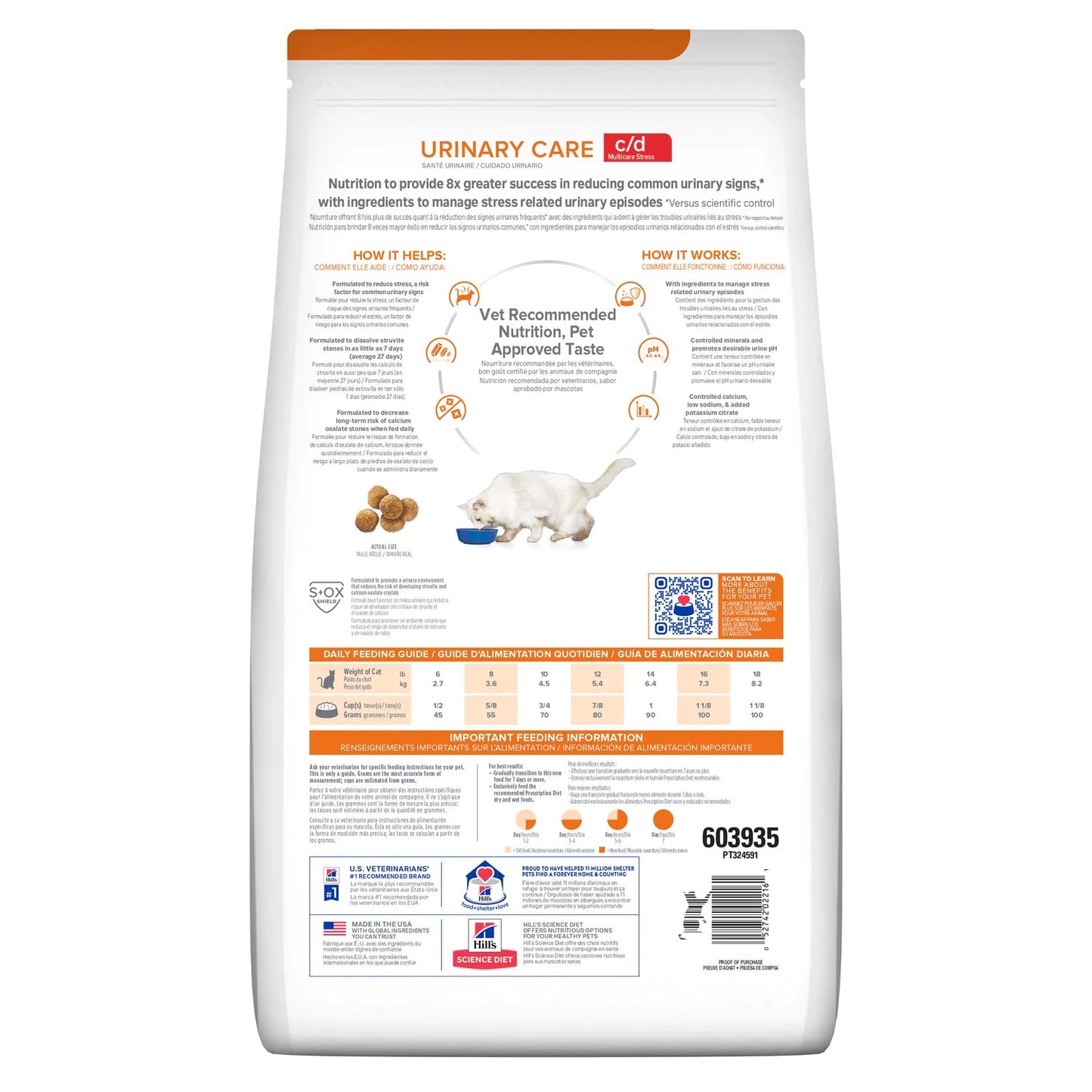 Hill's Prescription Diet c/d Multicare Stress Alimento Seco para Gatos