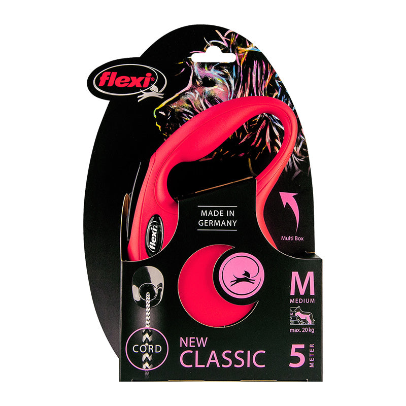 Flexi Correa Clásica Azul De Cordón 5 Metros