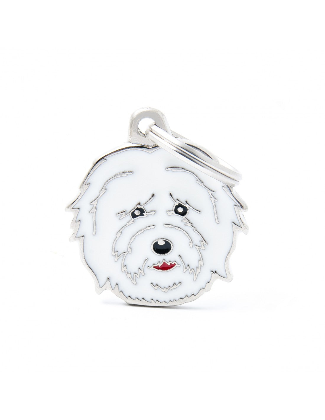 My Family Placa Perro Coton de Tulear