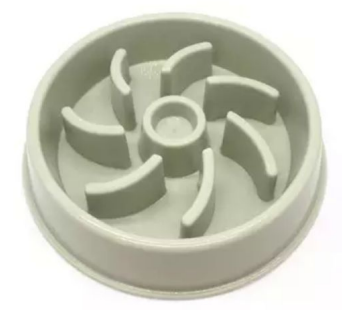 Paw Pets cuenco antideslizante comedero lento para mascotas