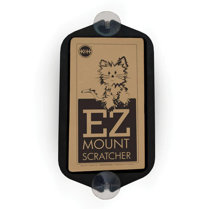 K&H Rascador de ventana EZ Mount Negro para gatos