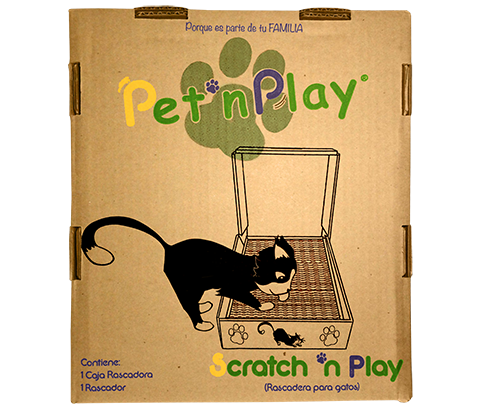 Pet´n Play CASITA RASCADORA PARA GATOS