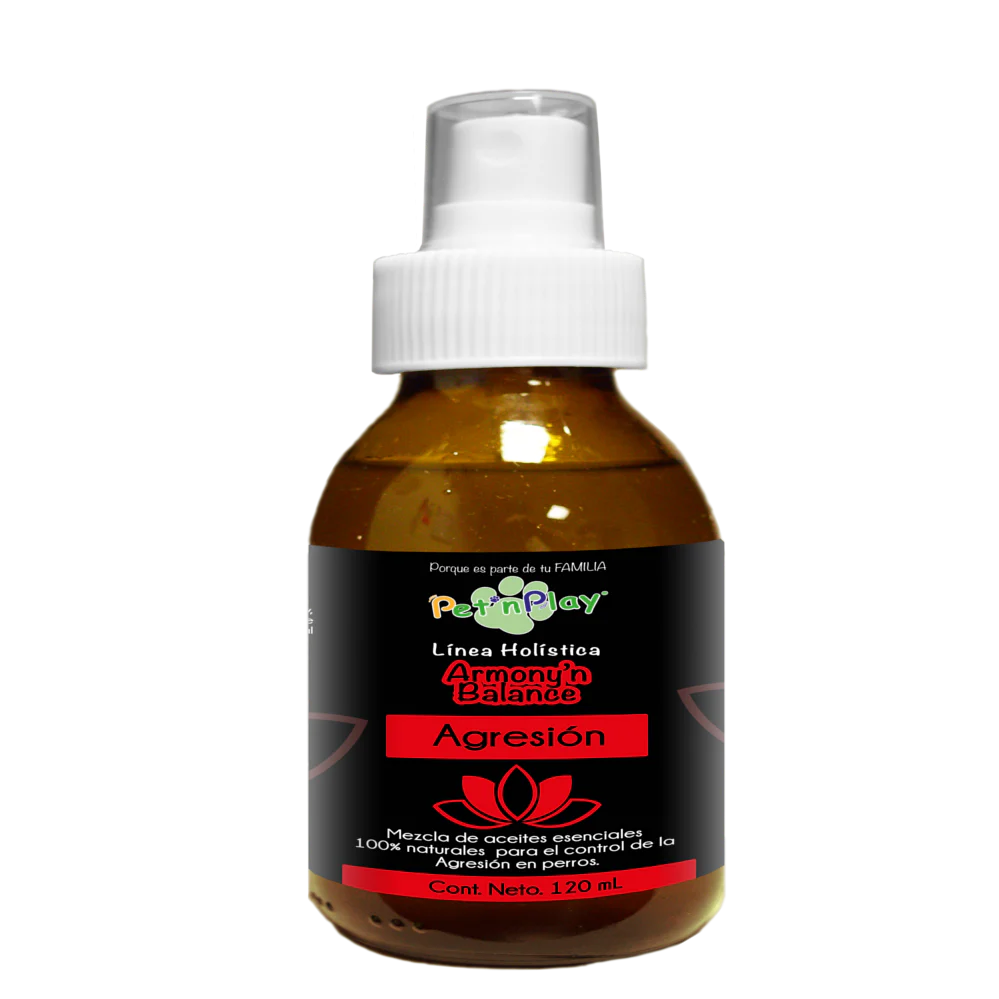 Pet´n Play AROMATERAPIA PERROS EN SPRAY AGRESIÓN 120ML