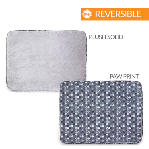 K&H Cama Ortopédica Superior Gris/Patitas Grande