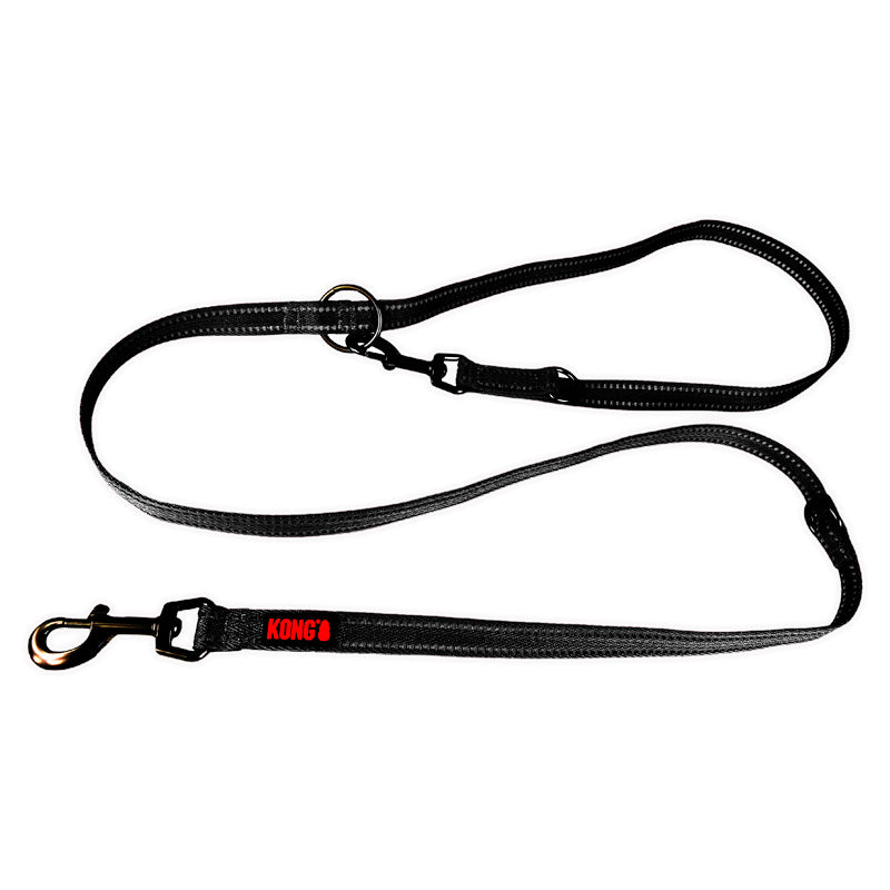 KONG Correa Ajustable de Nylon Negra