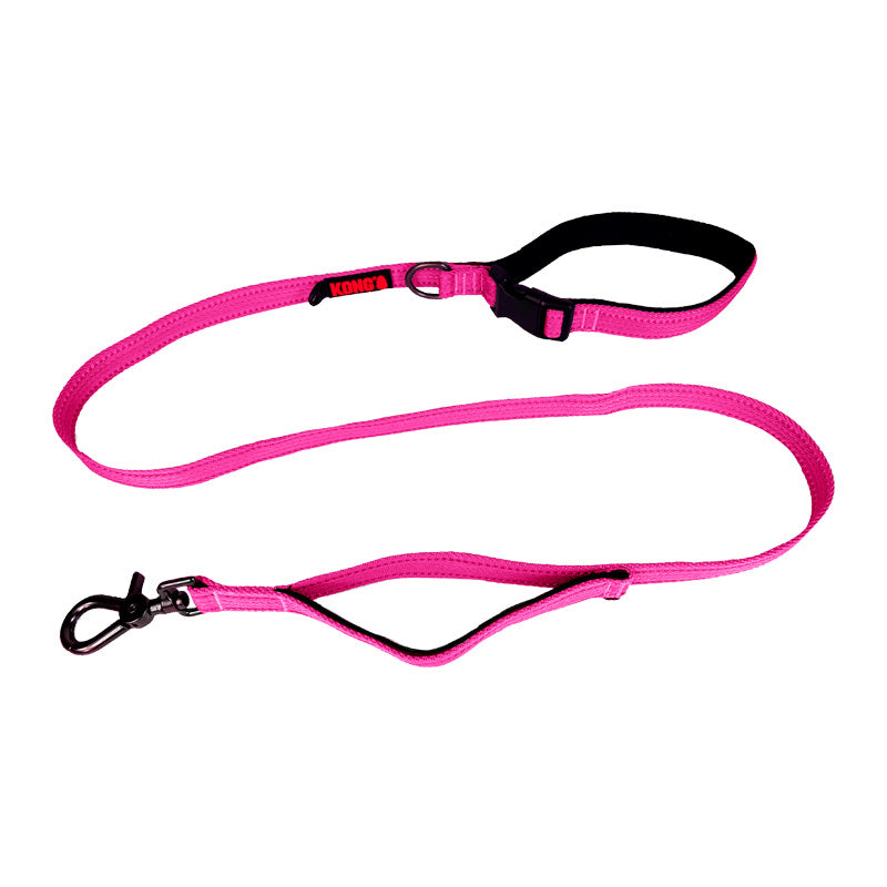 KONG Correa Trafico de Nylon Rosa