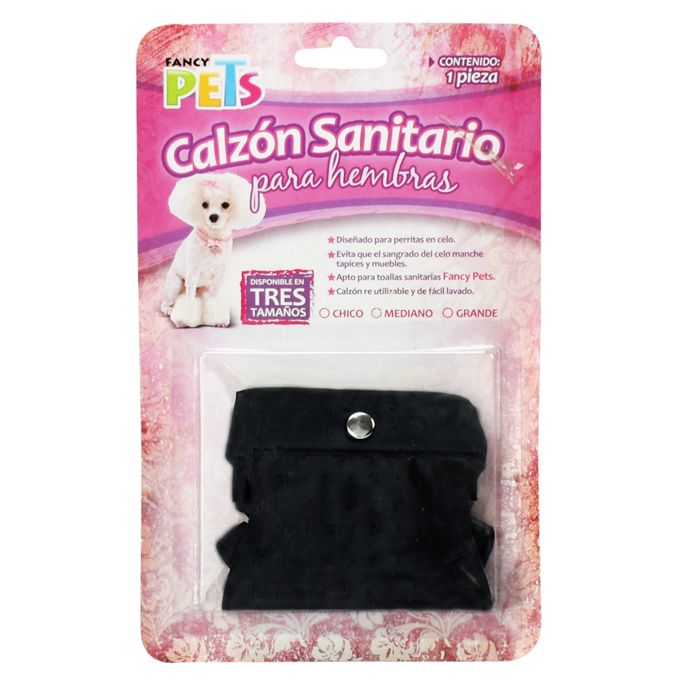 CALZÓN SANITARIO PARA HEMBRA FANCY PETS