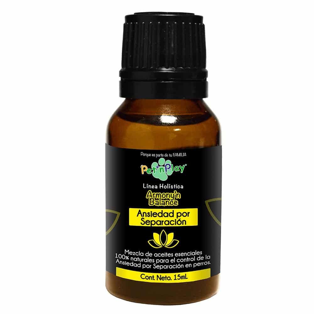 Pet´n Play MEZCLA DE ACEITES PARA LA ANSIEDAD POR SEPARACIÓN EN PERROS 15ML