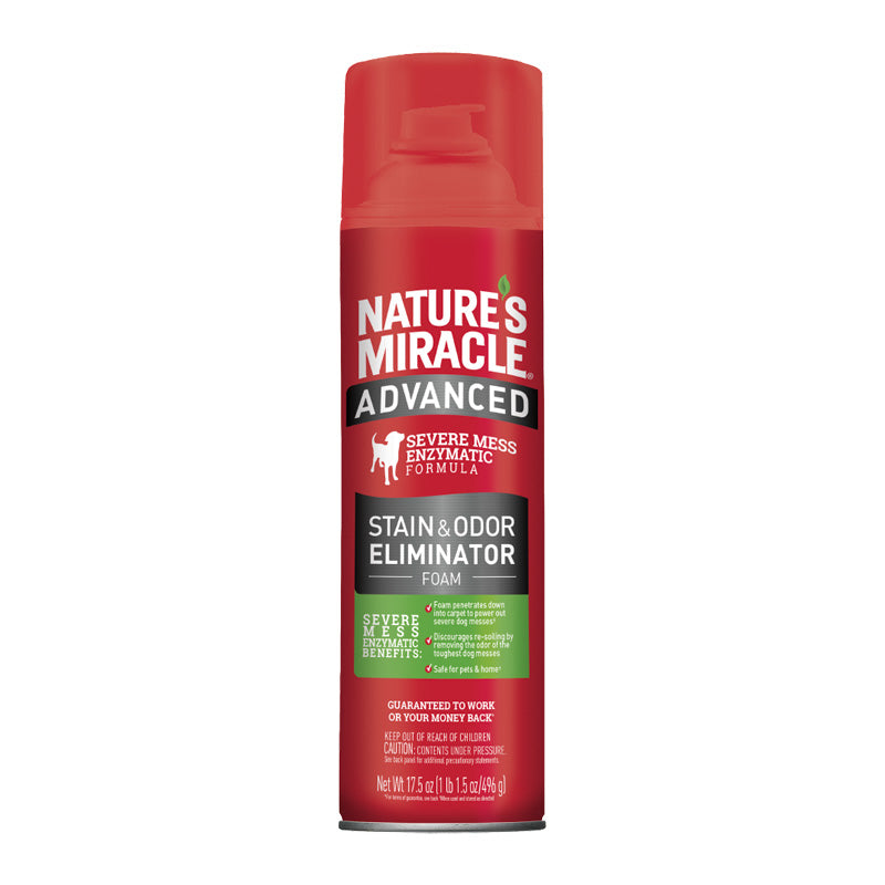 Nature's Miracle Espuma Eliminadora De Olores Dificiles 17.5 Oz