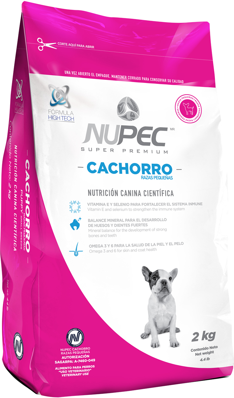 Nupec Cachorro (Raza pequeña)