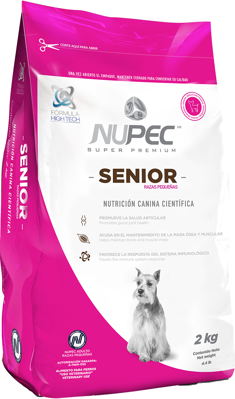 Nupec Senior (Razas pequeñas)