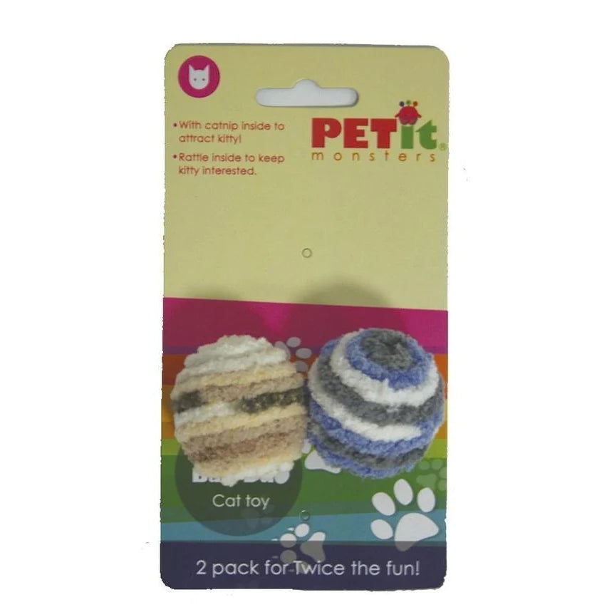 PELOTAS FLUFFY DOBLES - PETIT MONSTERS