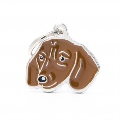 My Family Placa identificativa para nuevo Dachsund