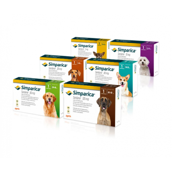 SIMPARICA (1 COMPRIMIDO)