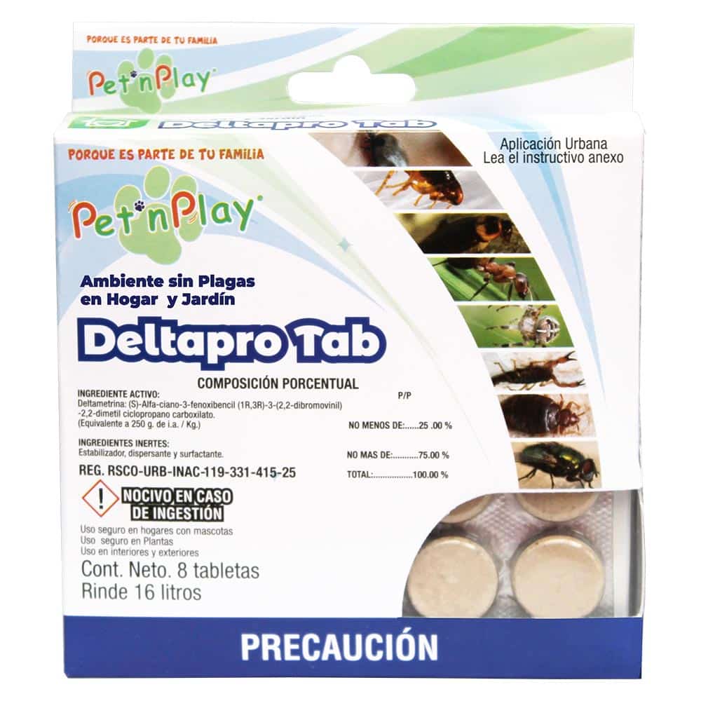 Pet´n Play Tabletas Repelentes de Insectos para Interiores y Exteriores