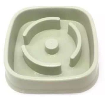 Paw Pets cuenco antideslizante comedero lento para mascotas