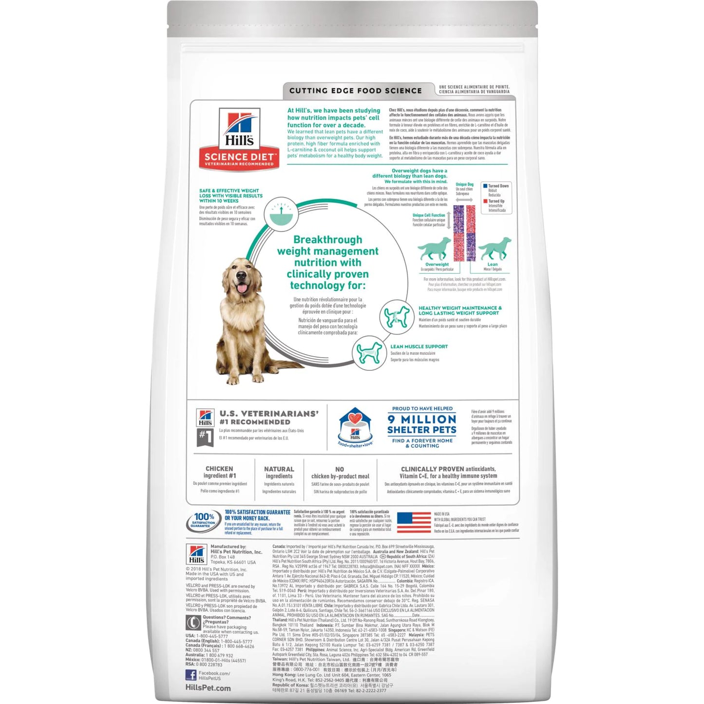 Hill's Science Diet Adult Perfect Weight Alimento Seco Para Perro