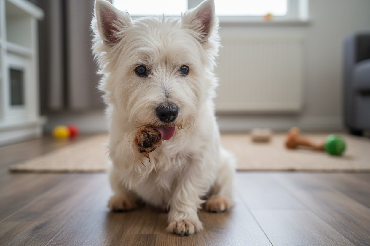 Mi perro se chupa las patas ¿Es alérgico?