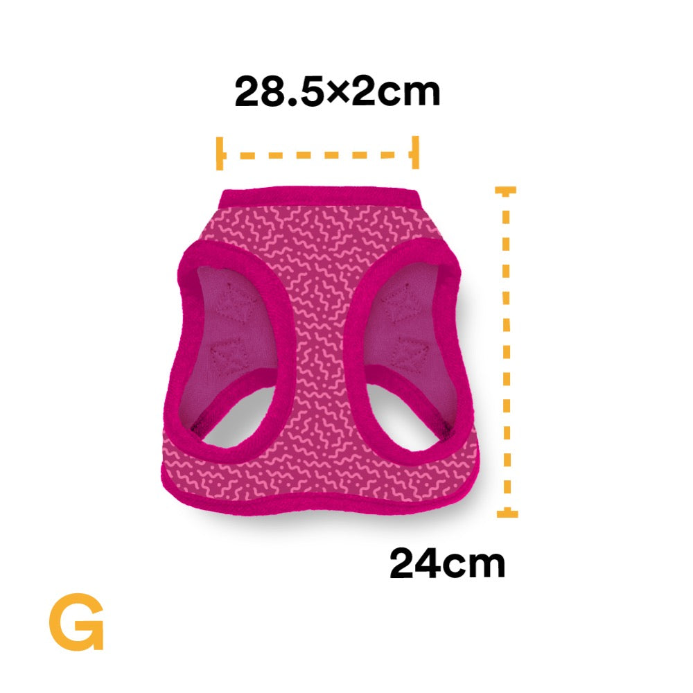 PECHERA SPAGUETTI ROSA - JACK PET STYLE