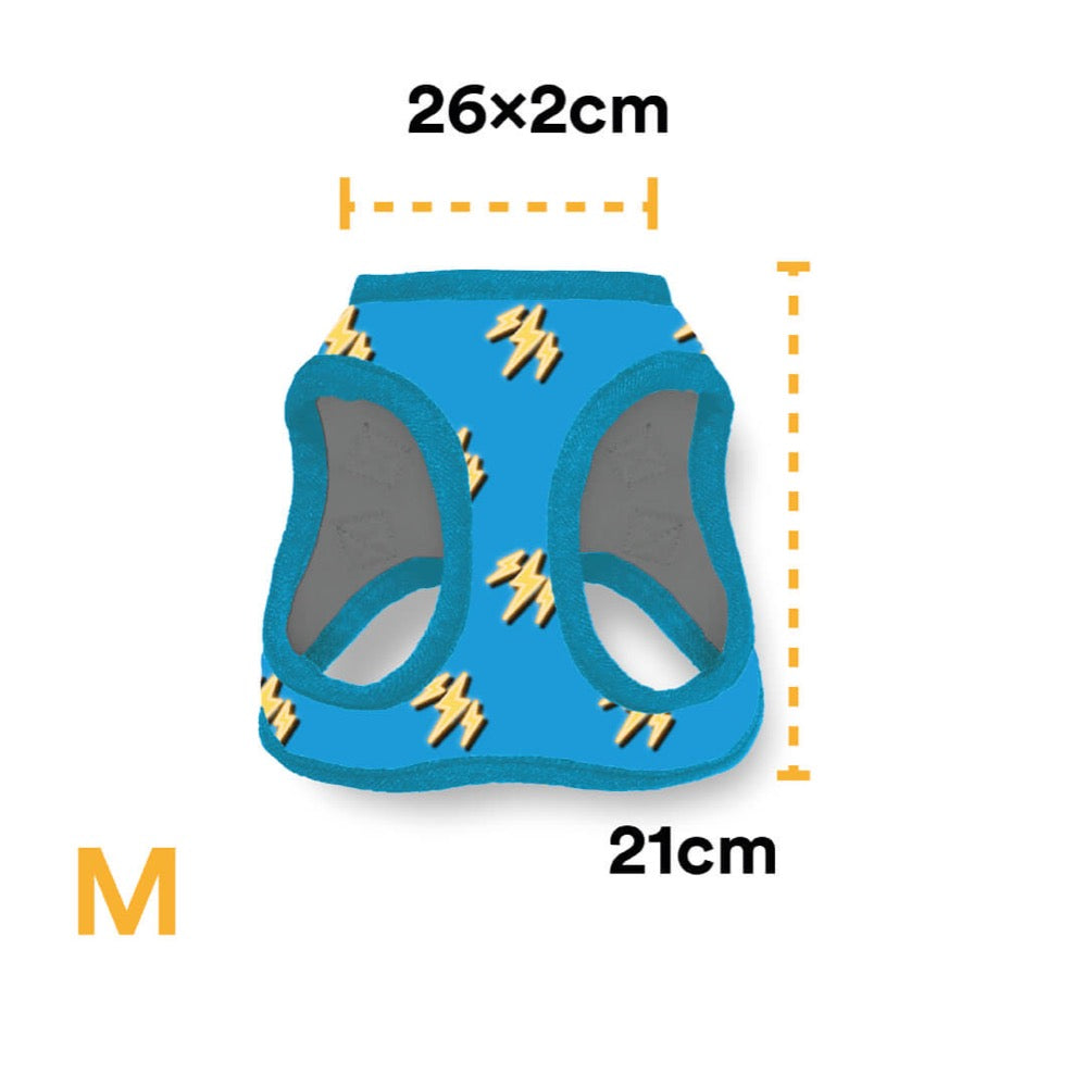 PECHERA RELAMPAGO - AZUL CIELO - JACK PET STYLE