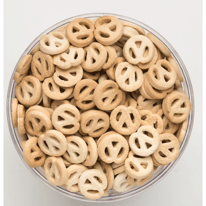 BOTE INDIVIDUAL: TWIRL! - CARAMEL - DULCE DE LECHE (PRETZEL) - TRICK & TREATS