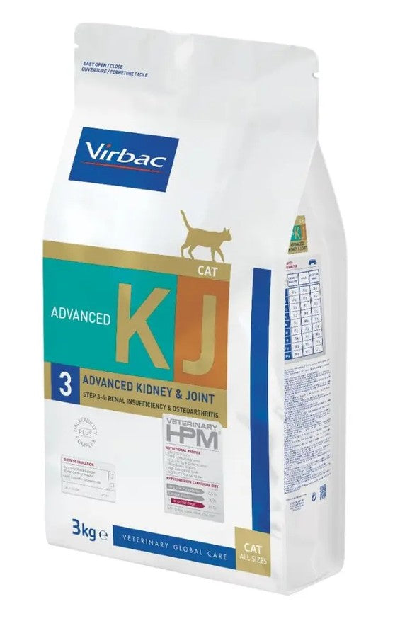 CAT ADVANCED KIDNEY & JOINT ALIMENTO SECO PARA GATO -VIRBAC VETERINARY HPM