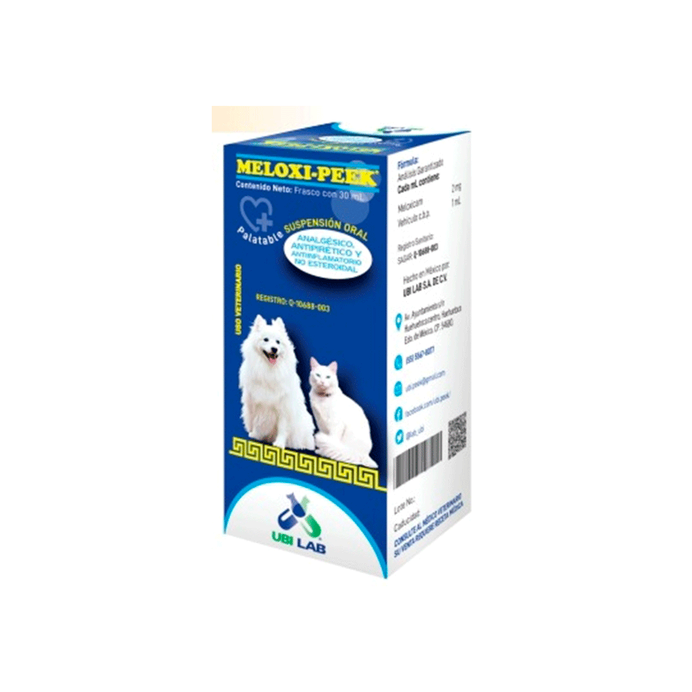 MELOXI-PEEK SUSPENSION ORAL- UBI LAB