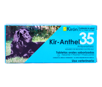 KIR-ANTHEL 35 CAJA CON 10 TABLETAS - KIRON