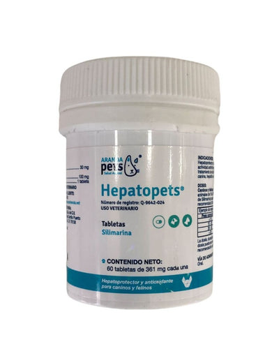 HEPATOPETS 60 TABLETAS