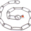 COLLAR DE TRABAJO ALEMAN ESLABON APLANADO CON ARGOLLA
