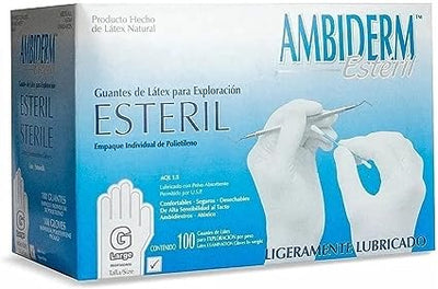 GUANTE LATEX, AMBIDERM